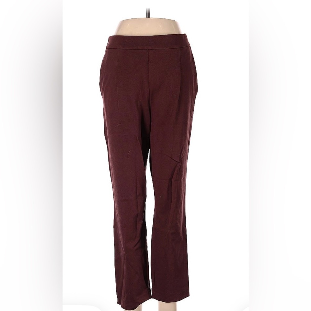 Ann Taylor Rich Maroon Trousers